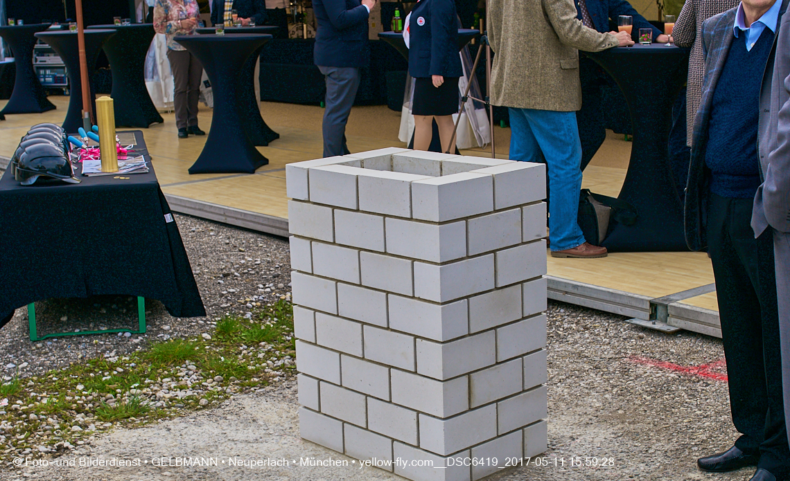 11. Mai 2017 - Grundsteinlegung für die LOGE und dem Kulturquadrat in Neuperlach